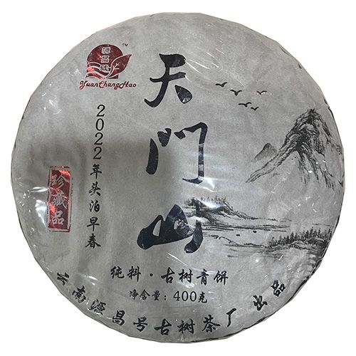 天门山头泊早春古树（2022年）